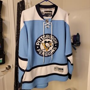 Pittsburgh Penguins Blank Reebok 2008 Winter Classic / Alt Jersey